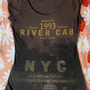 NYC Graphic Women's Tank Top - Black